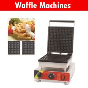 Commercial waffle machine
