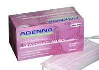 Adenna 4-Fold Fluid Resistant Earloop Face