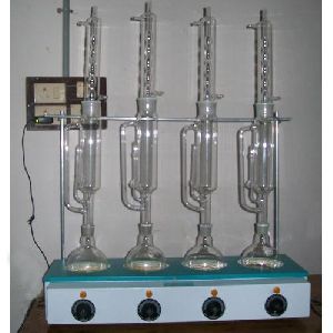 Cornsil Laboratory Soxhlet Apparatus with Heating Mantle