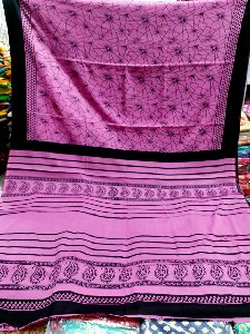 Primo Vegtable Dye MALMAL Cotton Saree is a proud heritage from ancient India