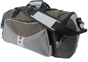 Nylon Grey Traveling Bag