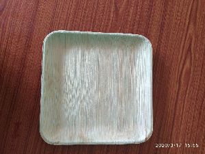 10&quot; Square areca leaf plate