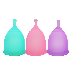 Reusable Medical Grade Silicone Menstrual Cup Feminine Hygiene Product Lady Menstruation Cup