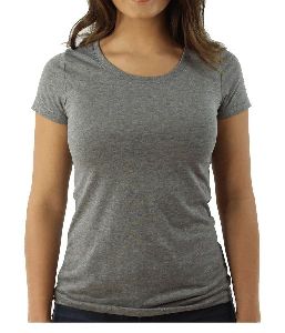 Ladies Round Neck T Shirts