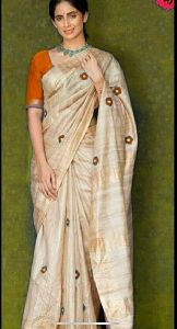 Tussar Munga Saree