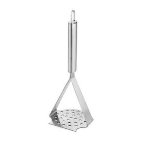 Stainless Steel Mesh and Cut Potato Masher