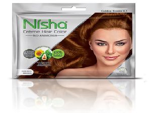Nisha Cr&egrave;me Golden Brown Hair Color