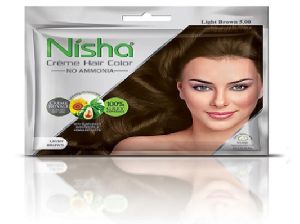 Nisha Crème Light Brown Hair Color