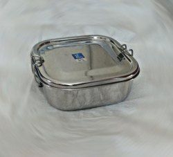 Stainless Steel silver lunch box