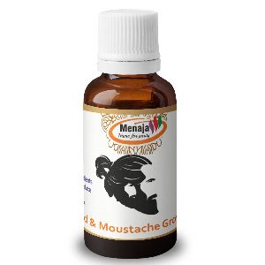 Menaja beard &amp; mustache grow oil 30 ml