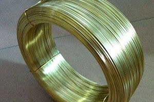 Flat Brass Wire