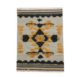 Woolen Cotton Handloom Rug