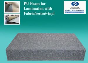 Sheela Black Lamination Foam With Leather