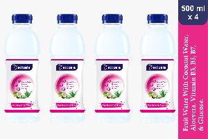 AACTUALA PINK GUAVA FRUIT WATER WITH COCONUT WATER + ALOEVERA + VITAMIN B3, B5 , B7 & GLUCOSE 500 ML