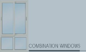 UPVC Combination Window