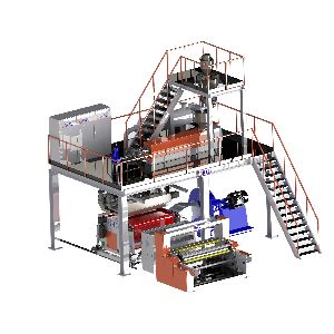 Face mask PP meltblown fabric extrusion machine