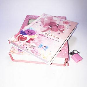 Pink Love Lock &amp; Key Diary