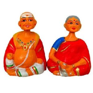 Chettiyar Thatha Paati Dolls