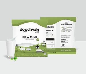 Pouch Pack Cow Milk