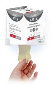 GX883 Powder Free - Safedon Cube Latex Gloves