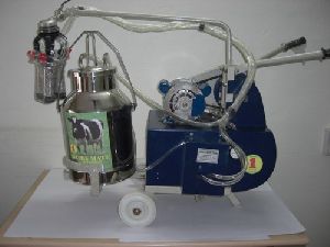 Single Can Milking Machine