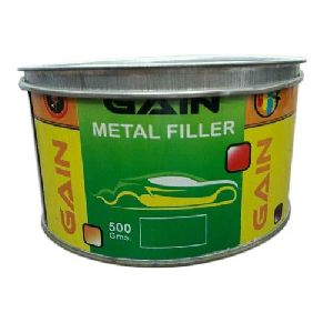 Round Putty Tin Container,