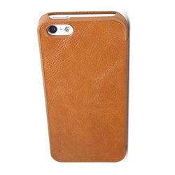 Brown Leather Flip Cover