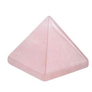 Rose Crystal Pyramid