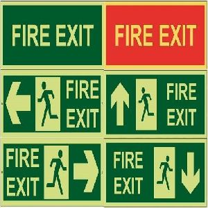 Acrylic Fire Safety Sign