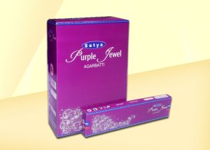 Satya Purple Jewel Incense Sticks