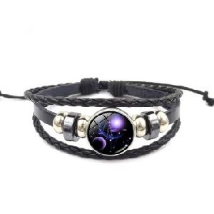 Ladies Zodiac Charm Bracelet