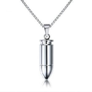 Mens Bullet Shaped Locket