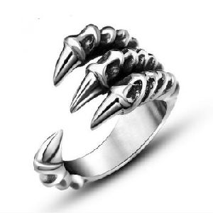 Mens Dragon Claw Ring