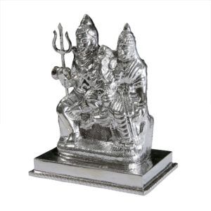 Silver Shiv Parivar Idol