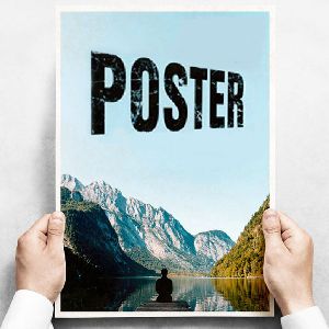 Glossy Paper Poster