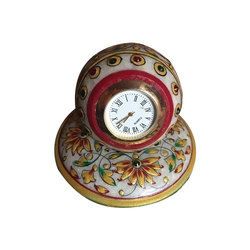Handicraft Marble Clock