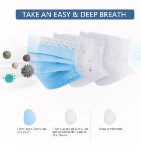 3 ply surgical mask disposables(with meltblownfilter)
