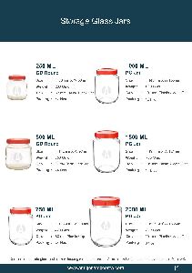 Storage Glass Jars