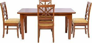 Designer Solid Wooden Dining Table Set