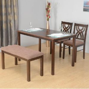 Solid Wooden Dining Table Set