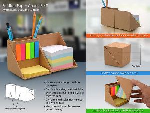 folding paper cube
