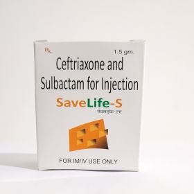 ceftriaxone and sulbactam inj.