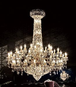 Classic Large Crystal Chandelier 66 Lights