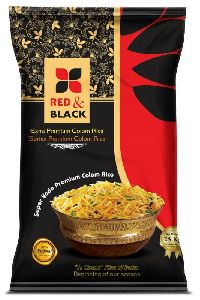 Red & Black Sortex Colom Rice