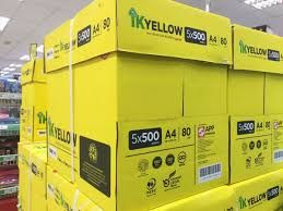 BEST IK  YELLOW A4 PAPER FOR SALE