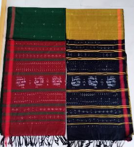 Tangliya silk by cotton saree