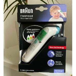 FOREHEAD INFRARED THERMOMETER DIGITAL NEW TECHNOLOGY BRAUN BFH-125