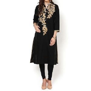 embroidered kurti