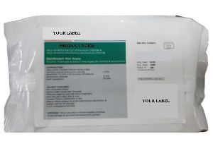 Quat Based Surface Disinfection Wipes