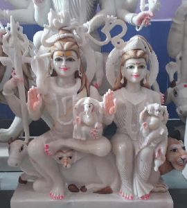 shiv pariwar idols  marbal 7627067787